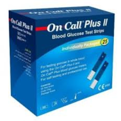 ON CALL PLUS GLUCOMETER STRIP